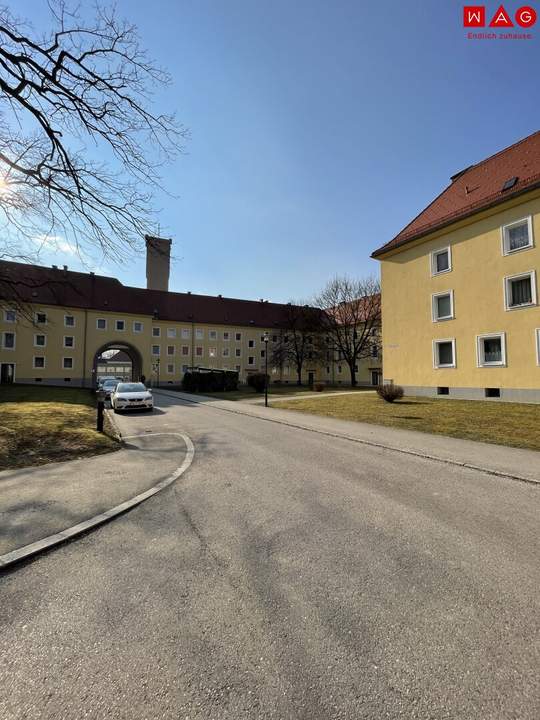 Wohnen zum Wohlfühlen! Freundliche 2-Zimmer-Wohnung in Steyr mit Wohnküche und vielseitiger Raumaufteilung; ab Oktober verfügbar!