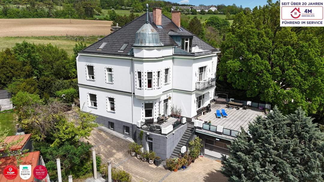RARITÄT AM IMMOBILIENMARKT – JUGENDSTIL IN PERFEKTION auf 1759 m² Eigengrund
