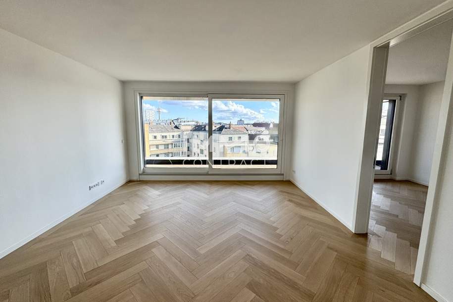 8. Stock: Provisionsfrei direkt am Hauptbahnhof mit Ausblick und luxuriöse Ausstattung, Wohnung-kauf, 330.000,€, 1100 Wien 10., Favoriten