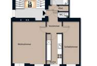 Zentral begehbare 2-Zimmer-Wohnung mit separater Küche neben Augarten und Donaukanal