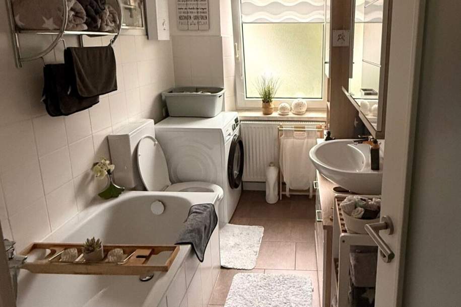 Wohn(t)raum gesucht? Hier gefunden! Diese helle und äußerst gepflegte 2-Zimmer-Wohnung vereint Wohnkomfort, Stil und eine ausgezeichnete Lage mit allem, was das tägliche Leben braucht!, Wohnung-miete, 420,10,€, 4400 Steyr(Stadt)