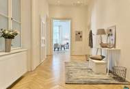 Beautiful 5-room apartment with two balconies in typical Viennese style
