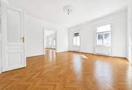 Stilaltbauwohnung mit 45m² Wohnsalon | Nähe Naschmarkt und 1. Bezirk | unbefristet | sehr hell im 4. Liftstock | Wohn- und Bürokombination möglich