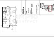 Geförderte, neuwertige 2 Zimmer Wohnung mit großem BALKON in Innenhoflage - Puchstraße 44 - Top 009