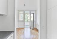 Ruhige, helle City-Wohnung mit Innenhofausrichtung und schöner Loggia