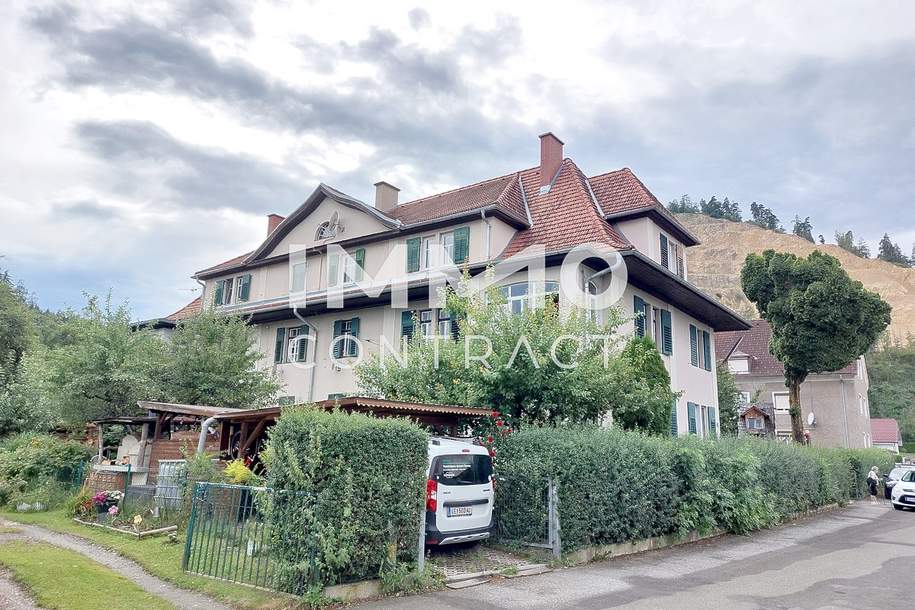 SCHÖNE GEPFLEGTE 3-ZIMMER DG-WOHNUNG MIT GARTENANTEIL UND PARKPLATZ, Wohnung-kauf, 165.000,€, 8700 Leoben