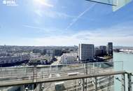 Fernblick im 16ten Stock beim BELVEDERE!