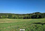 Baugrundstück mit viel Sonne im oststeirischen Hügelland 15 km von Graz!