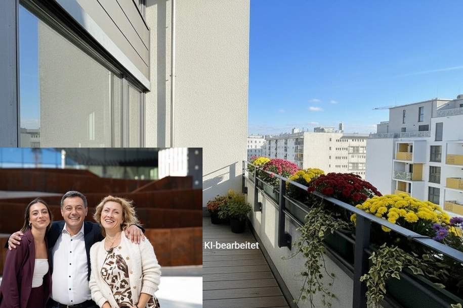 Tokiostraße: 4 Zimmer-Maisonetten-Wohnung mit einer Loggia und Terrasse + optionaler Garagenstellplatz!, Wohnung-kauf, 699.000,€, 1220 Wien 22., Donaustadt