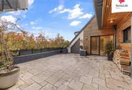 Donaustadt | Hirschstetten | Dachgeschoßwohnung mit Haus-Flair | 3 Zimmer | 2 Terrassen mit Panoramablick