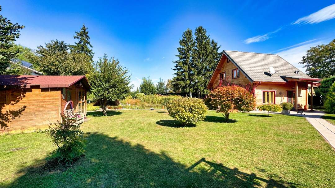 TOP PREIS!! TOP GARTENPARADIES mit HOLZ - HAUS - WAIDENDORF/DÜRNKRUT