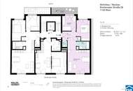 Moderne 3-Zimmerwohnung im Erstbezug mit hellem, ruhigem Balkon