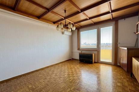 GROSSES POTENTIAL I Fernblick über die Dächer Wiens I 9. Stock I Balkon I Nähe Hauptbahnhof, Wohnung-kauf, 269.000,€, 1050 Wien 5., Margareten