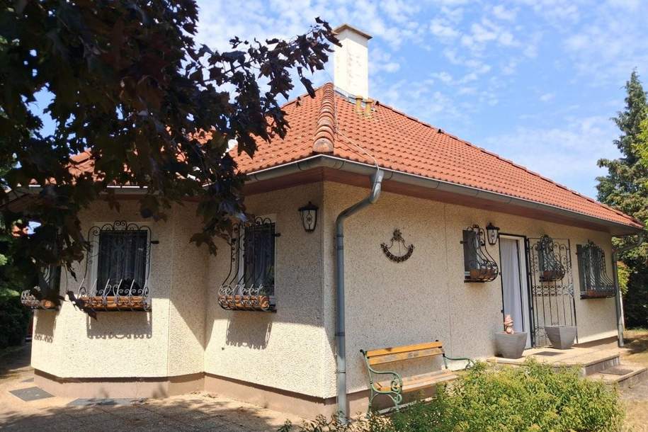 ''Komfortabel ausgestatteter Bungalow mit parkähnlichem Garten'', Haus-kauf, 473.000,€, 2231 Gänserndorf