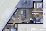 PROVISIONSFREI – Exklusive Dachgeschosswohnung mit Terrasse