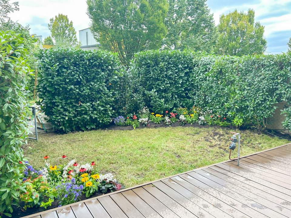 Schöne Wohnung mit Garten am Golfplatz Süßenbrunn