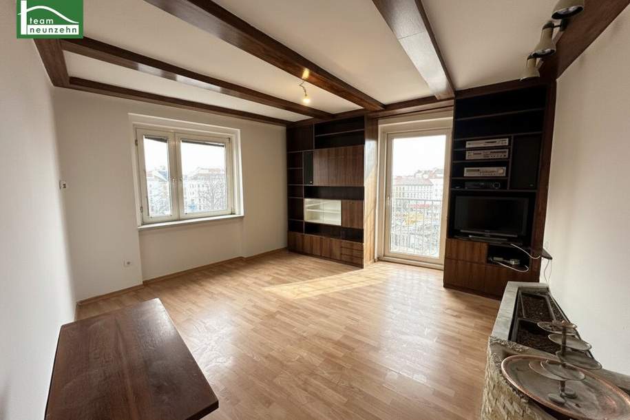 Zentral im Zehnten - Helle Wohnung am Reumannplatz mit Weitblick im 5. OG ! WG-geeignet!, Wohnung-kauf, 265.000,€, 1100 Wien 10., Favoriten