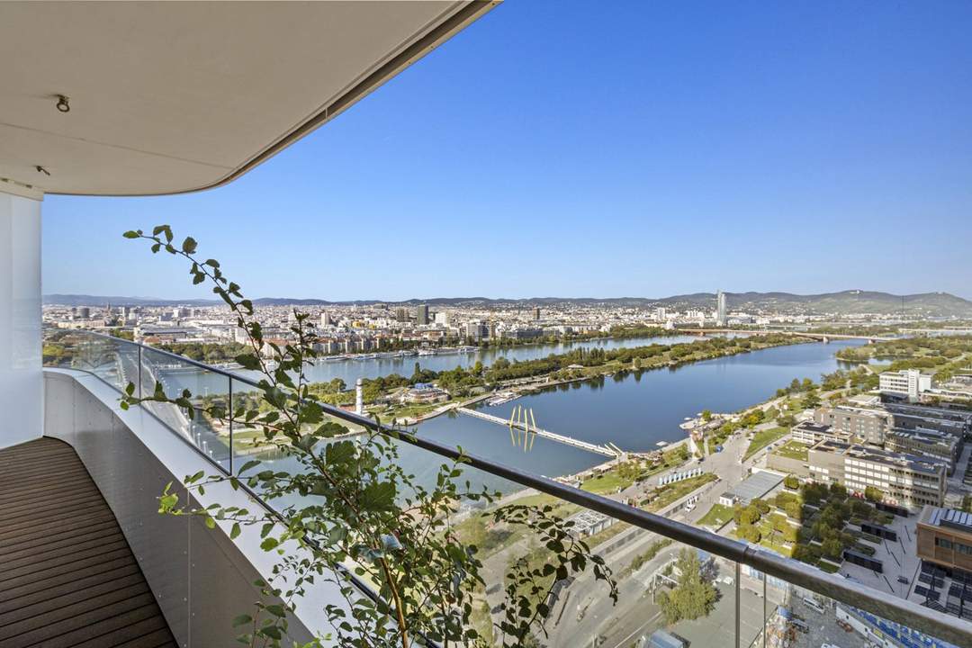 ++ PREMIUM WOHNEN in der SKYLINE ++ Danube Flats