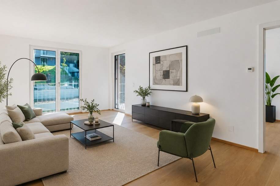 ++ ZWEI Zimmer mit BALKON ++ GRÜN & RUHIG, Wohnung-kauf, 544.500,€, 1190 Wien 19., Döbling