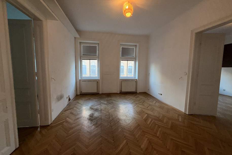 U3 Hütteldorfer Straße - 3 Zimmer Altbau im 2. Liftstock, Wohnung-miete, 995,00,€, 1140 Wien 14., Penzing
