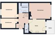 5-Zimmer-Maisonette mit über 116 m² plus Dachboden in bevorzugter Ruhelage von Altach