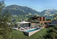 Alleinlage mit Panoramablick und dennoch im Zentrum - Grundstück mit Baugenehmigung in Kitzbühel