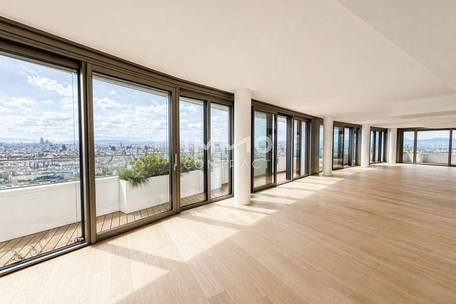 Luxus pur: Attraktives Apartment mit Rundumblick - Sonnenaufgang &amp; Sonnenuntergang, Wohnung-kauf, 424.710,€, 1220 Wien 22., Donaustadt