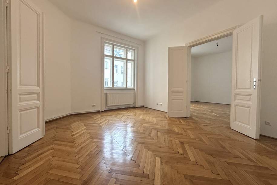 Prachtvoller STIL-Altbau NÄHE PRATER in ruhiger HOFLAGE! Balkon-Zubau möglich, Wohnung-kauf, 890.000,€, 1030 Wien 3., Landstraße