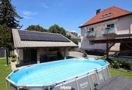 Mehrfamilienhaus mit Pool, Garage und Garten zu verkaufen