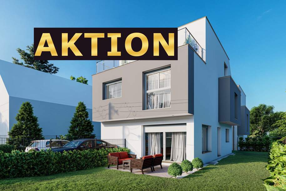 AKTION BIS 31.5.26! U1 ZU FUSS! EINZELHAUS MIT KELLER! 7 ZIMMER, 3 BÄDER, 3 WC's, SÜDGARTEN. PROVISIONSFREI für den Käufer., Haus-kauf, 998.000,€, 1220 Wien 22., Donaustadt