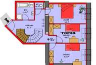 DG-Maisonette mit Terrasse