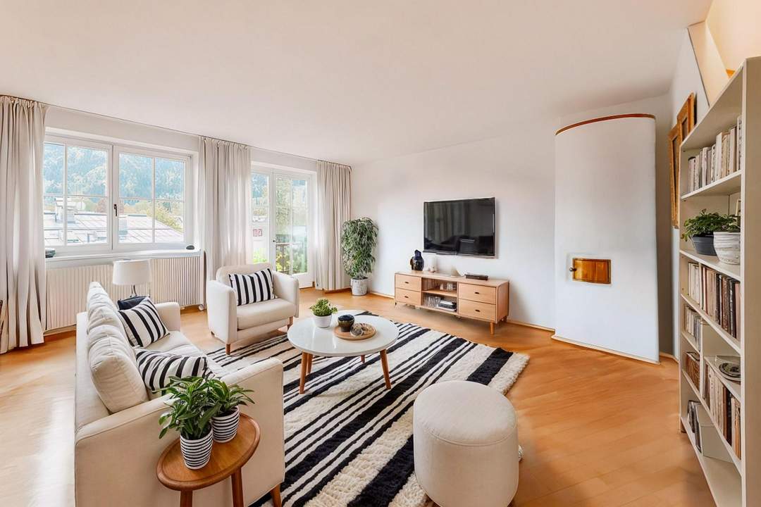 Kitzbühel - Sonnige Maisonette-Wohnung fußläufig ins Zentrum