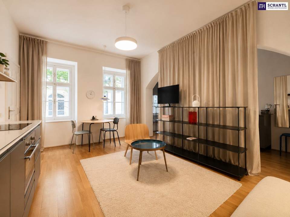 Zwei Einheiten, eine große Idee: Wohnen hinter dem MuseumsQuartier!