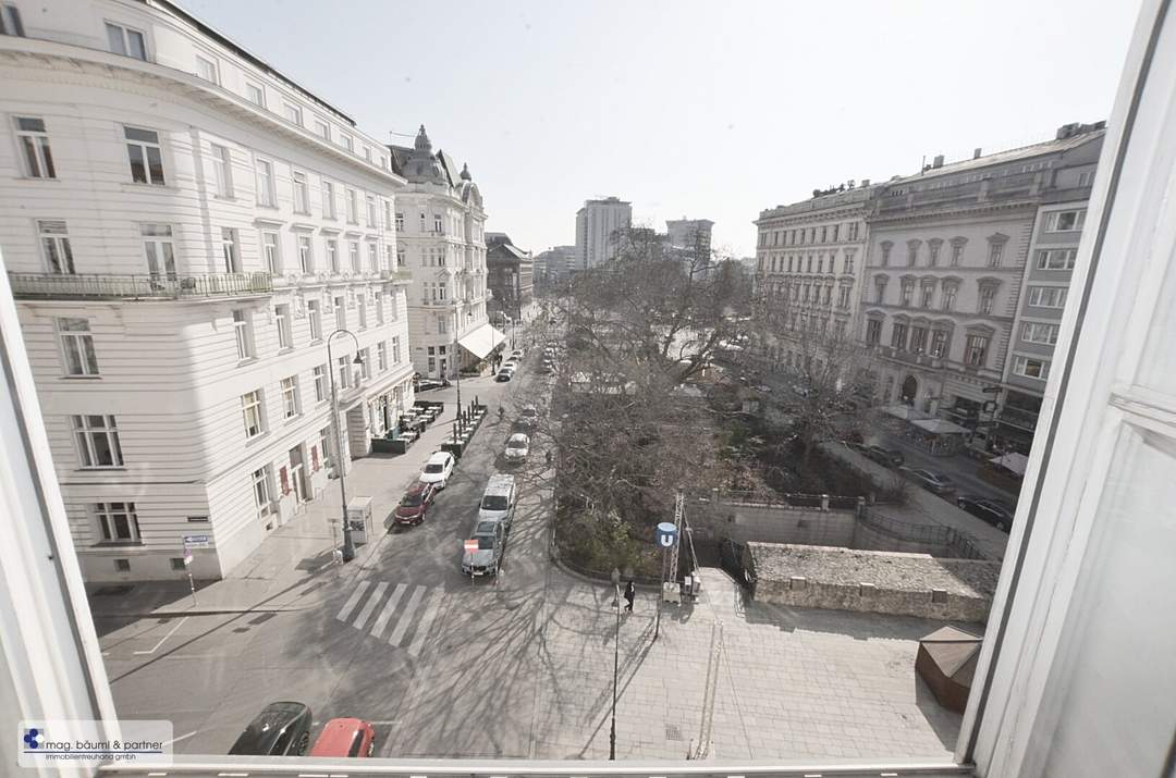 WIEN CITY: AB SOFORT 4-ZIMMER-WOHNUNG NAHE RING, STADTPARK &amp; BHF. WIEN-MITTE MIETBAR