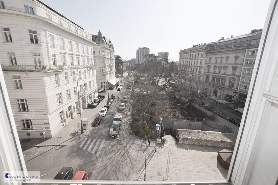 WIEN CITY: AB SOFORT 4-ZIMMER-WOHNUNG NAHE RING, STADTPARK &amp; BHF. WIEN-MITTE MIETBAR, Wohnung-miete, 2.250,00,€, 1010 Wien 1., Innere Stadt