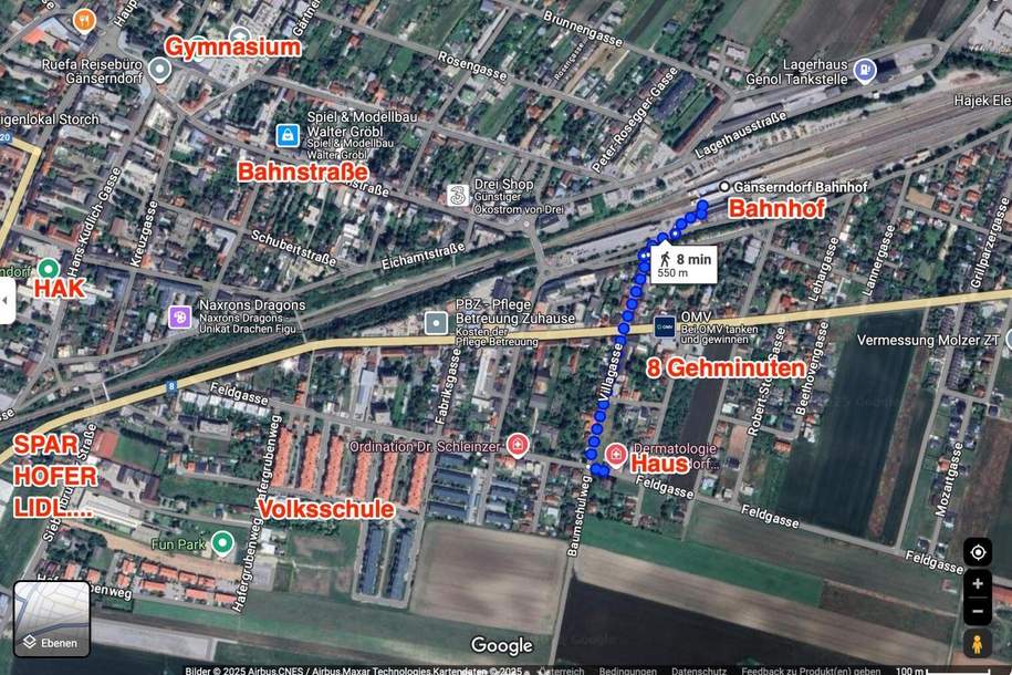 GÄNSERNDORF BESTLAGE - BAUGRUNDSTÜCK FÜR 2 HÄUSER, Grund und Boden-kauf, 449.000,€, 2230 Gänserndorf