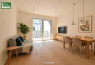 Platz zum Ausbreiten - geräumige 2.Zimmer-Wohnung mit energieeffizienter Wärmepumpe und Loggia - bei U1