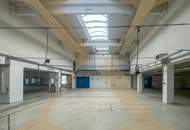 Großzügige Lager-/Produktionshalle mit sechs Sektionaltoren und Büro in Ansfelden zu vermieten! TEILBAR!