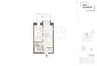 2 Zimmer + Balkon - 1 bedroom apartment + balcony ERSTBEZUG =Das Laurenz= Top Weitblick Wohnung U3
