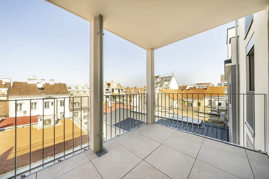 ** Hofruhelage - Neuwertiger Zweitbezug** Moderne Raumaufteilung und perfekte Anbindung, Wohnung-miete, 1.075,00,€, 1120 Wien 12., Meidling