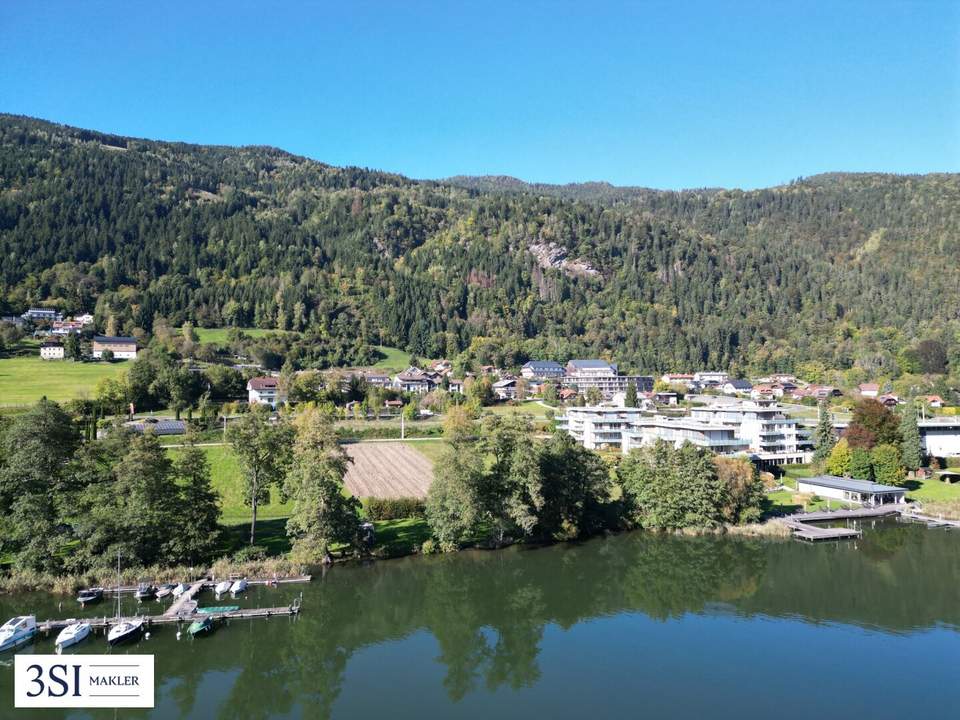 Exklusives Seeparadies: Wohnung am Ossiacher See mit spektakulärem Seeblick und eigenem Badeplatz