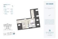 Helle Dachgeschoßwohnung mit südseitiger Terrasse & Grünblick | 2 Zimmer | ERSTBEZUG