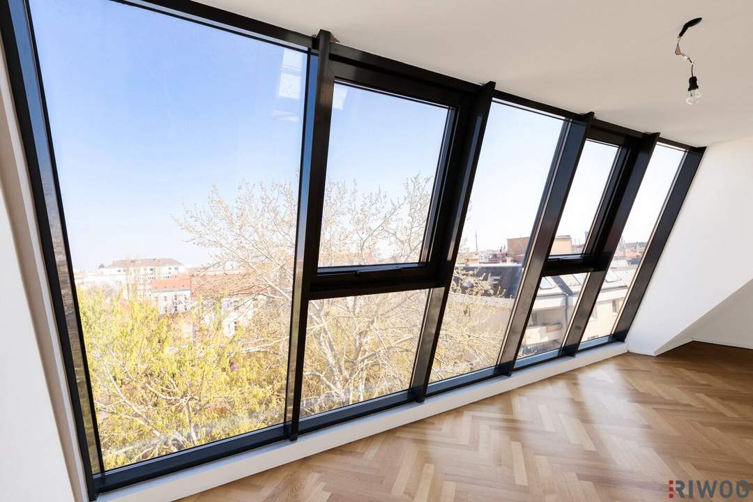 TERRASSEN-PENTHOUSE | PARKBLICK und WEITSICHT über WIEN | Ca. 2 Min. zur U4 SCHÖNBRUNN | Ca. 15 Min. in den 1. Bezirk