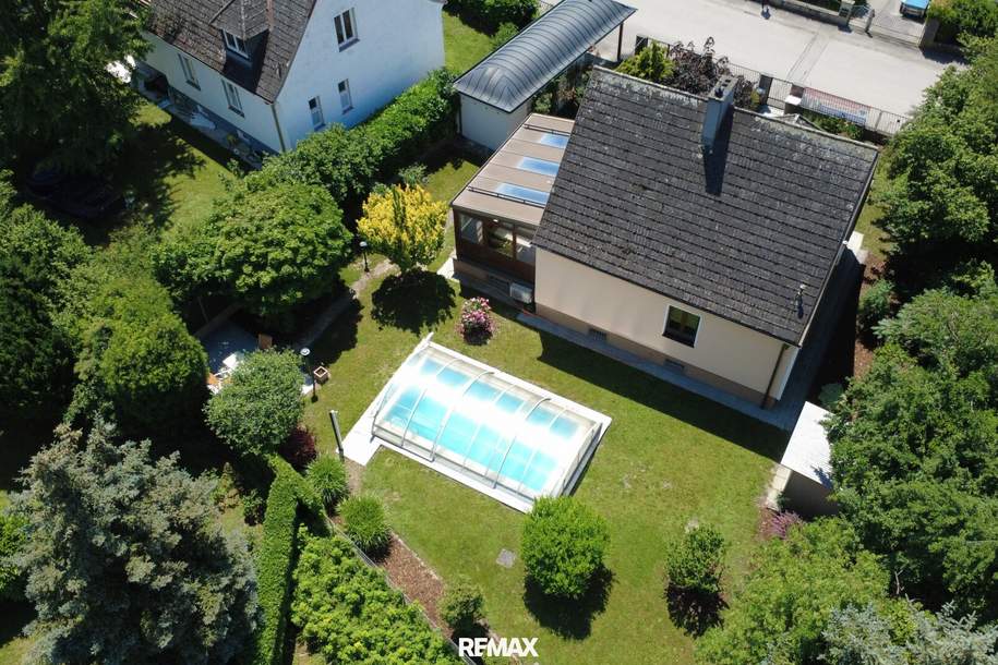 Einfamilienhaus mit Pool und Wintergarten in begehrter Wohnlage von St. Pölten, Haus-kauf, 459.000,€, 3100 Sankt Pölten(Stadt)