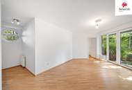 Kompakte 2-Zimmer-Wohnung mit Terrasse und Eigengarten | PKW Stellplatz