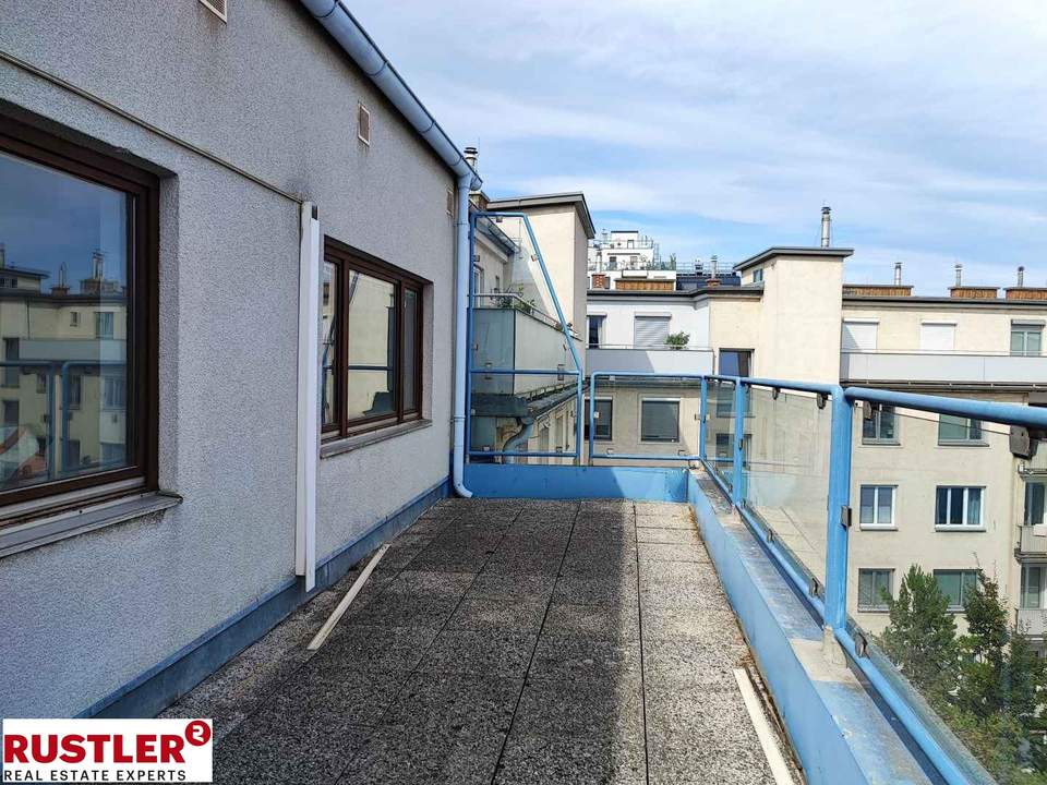 Flexibel arbeiten über den Dächern Floridsdorfs