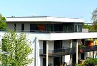 Modernes Penthouse mit eigenem Liftzugang direkt in die Wohnung und dreiseitiger Dachterrasse mit Wintergarten