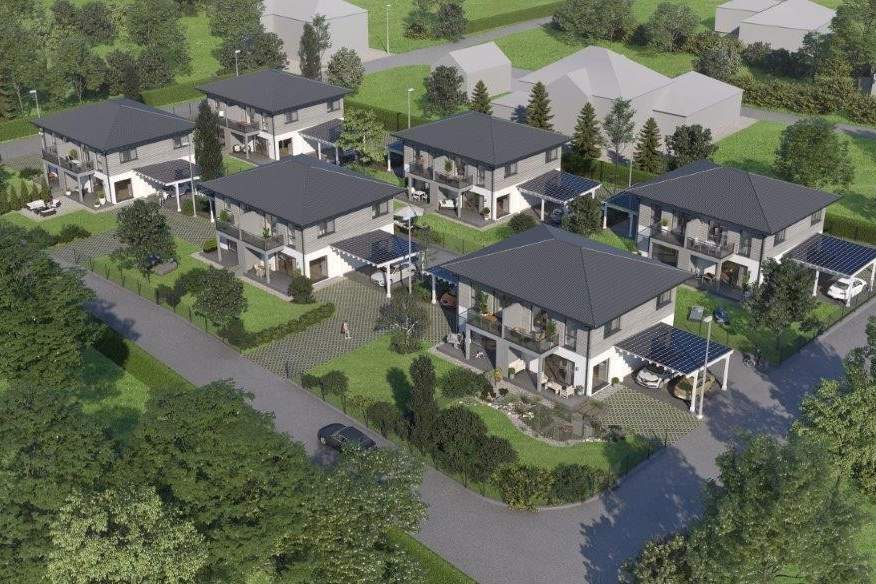 Bezugsfertig / Doppelhaushälfte Neubau, Haus-kauf, 428.000,€, 5144 Braunau am Inn