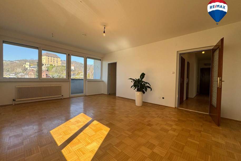 Wohnung mit Schlossblick, drei Schlafzimmern und Garage, Wohnung-kauf, 199.900,€, 4221 Urfahr-Umgebung