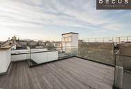 EXKLUSIVES PENTHOUSE | MIT PRIVATER SAUNA UND WHIRLPOOL | TERRASSENFLÄCHE AUF ZWEI EBENEN UND RUNDUM-BLICK | DIREKTER LIFTZUGANG AUS DER WOHNUNG